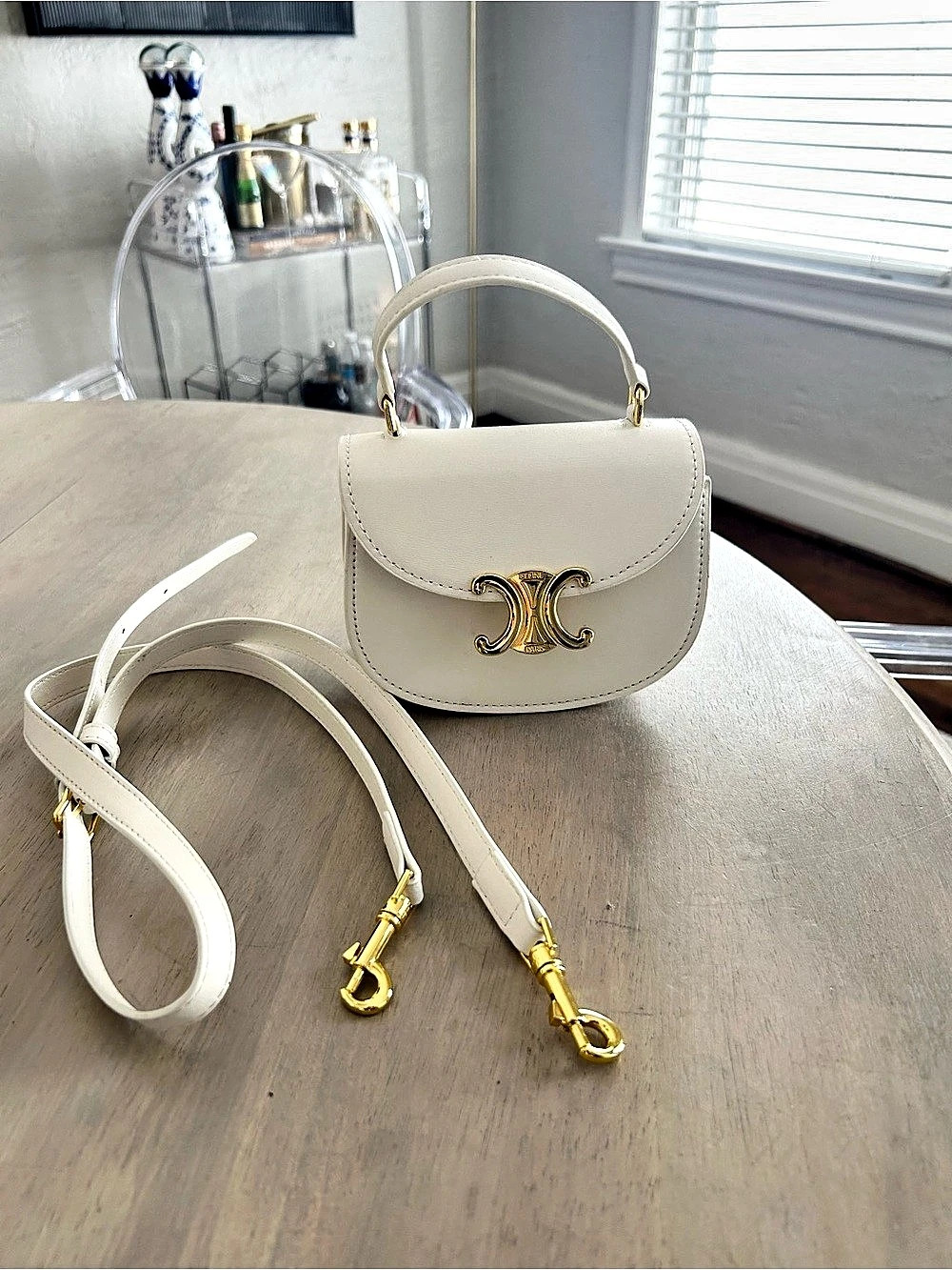 Celine Teen Besace Triomphe Chain